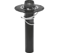 Воронка кровельная Татполимер верт/вып. PP Дн110 листв. пр/фл. нерж. эл/п 01.100/6-Э 127-1625