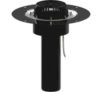 Воронка кровельная Татполимер верт/вып. PP Дн110 листв. пр/фл. нерж. эл/п 01.У.100/4-Э. 129-3443