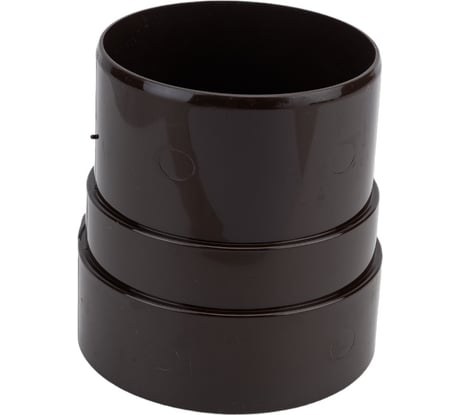 Соединительная муфта Docke STANDARD 80 мм., темно-коричневый PVTN-1023