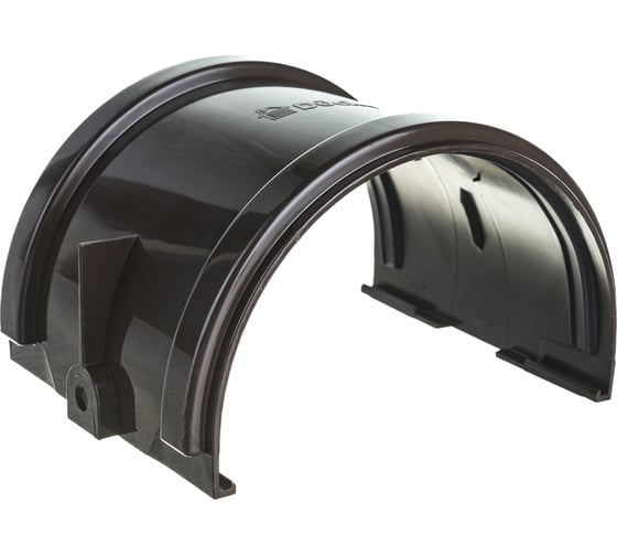 Соединитель желобов Docke STANDARD 120 мм., темно-коричневый PVTE-1023