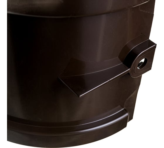 Соединитель желобов Docke STANDARD 120 мм., темно-коричневый PVTE-1023