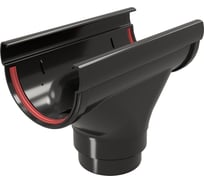 Воронка Grand Line Дизайн 135 ПВХ GL черный (RAL 9005) 458387