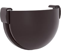 Заглушка желоба Grand Line Дизайн 135 ПВХ GL коричневый (RR32) 422299