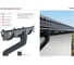 Желоб Grand Line Дизайн 135 ПВХ GL 3 м графит RAL 7024 422308 10