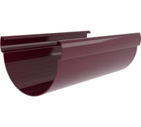 Желоб Grand Line Дизайн 135 ПВХ GL 3м бордо RAL 3005 422316
