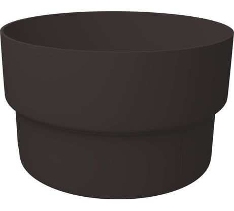 Муфта трубы соединительная Grand Line ПВХ GL коричневая (RR32) 212375