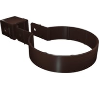 Хомут трубы Grand Line Kliker ПВХ GL Premium коричневый RR32 249085