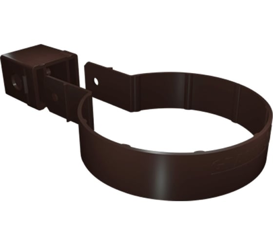 Хомут трубы Grand Line Kliker ПВХ GL Premium коричневый RR32 249085 1