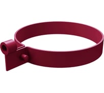 Хомут трубы Grand Line Lite ПВХ GL бордо (RAL 3005) 269492