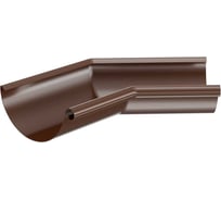 Желоб угловой внутренний МЕТАЛЛИК и КО 135, цинк, 0.50 (RAL 8017) п/о О0000001316