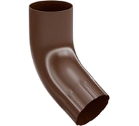 Колено штампованное трубы МЕТАЛЛИК и КО 100, цинк, 0.50 (RAL 8017) О0000080464