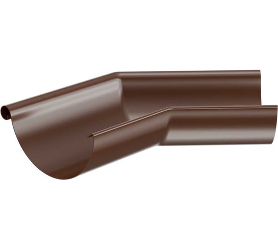 Желоб угловой наружний МЕТАЛЛИК и КО 135, цинк, 0.50 (RAL 8017) п/о О0000003149 1