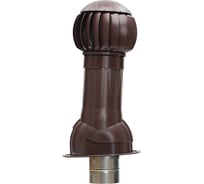 Комплект для фальцевой и битумной кровли ERA RRTV D160 Brown пластик RRTV+S 160 Brown