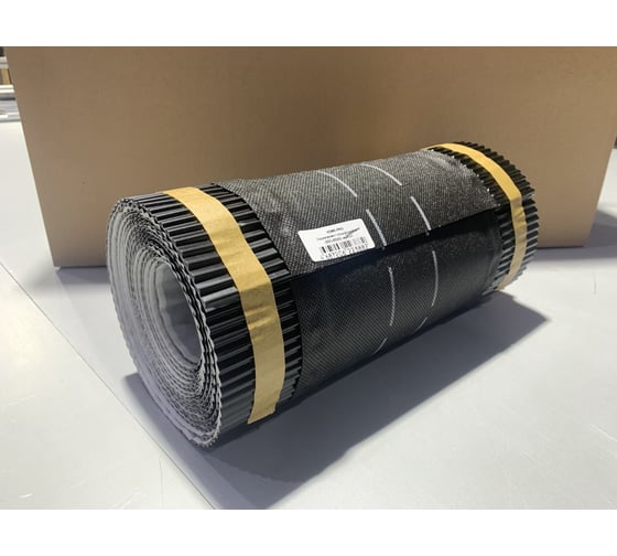 Аэроэлемент конька/хребта HomePro 300x5000 мм, черный HP-AK0003