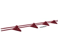 Снегозадержатель NEW трубчатый Grand Line RAL 3003 092271