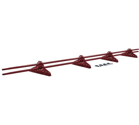 Трубчатый снегозадержатель Grand Line NEW RAL 3011 3 089238