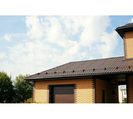 Трубчатый снегозадержатель Grand Line NEW RAL 9005 3 089740