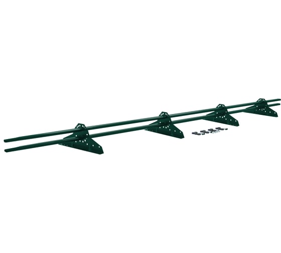 Трубчатый снегозадержатель Grand Line NEW RAL 6005 3 089241 1