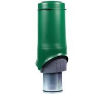 Выход вентиляции KROVENT Pipe-VT 125 ИЗ зеленый 097564