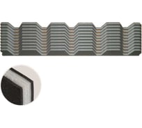 Уплотнитель РуфИзол Монтеррей, комплект, 1,1 м (10 штук) УМ001ки_ВИ