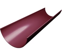 Желоб Grand Line Классика 120 ПВХ GL 3 м, бордо (RAL 3005) 269479