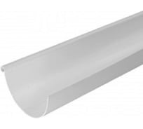 Желоб водосточный IMPLAST 130 мм, G130/80, L=80 см, белый, 10008