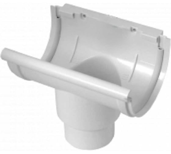 Воронка центральная IMPLAST G130/80, белая, 12461