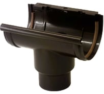 Воронка центральная IMPLAST G130/80, коричневая, 13588