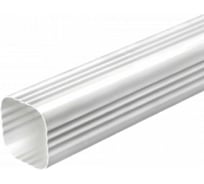 Труба водосточная IMPLAST d=67 мм, U110/67, L=80 см, белая, TW08