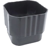 Муфта водосточной трубы IMPLAST 67 мм U110/67, серая TSG