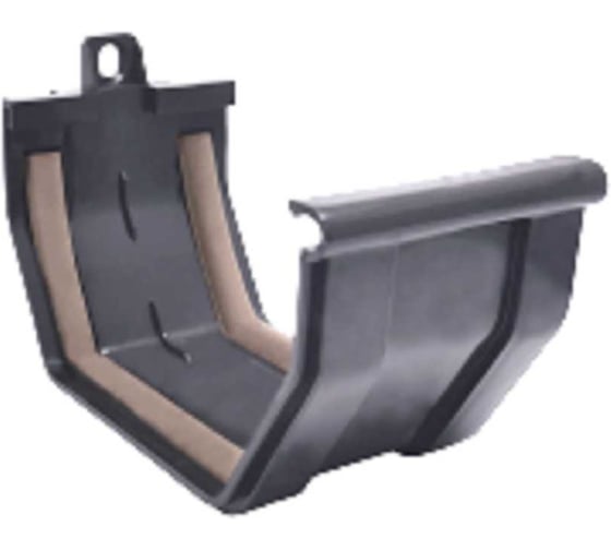 Соединение желоба IMPLAST 110 мм U110/67, серый UCG