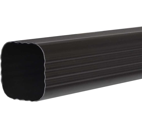 Труба водосточная IMPLAST d=67 мм U110/67, L=80 см, серая TG08