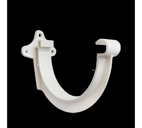 Кронштейн желоба IMPLAST ПВХ 130мм G130/80, белый, 2 шт. 10794-2 1