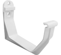 Кронштейн желоба IMPLAST ПВХ 110мм U110/67, белый, 3 шт. UBW-3