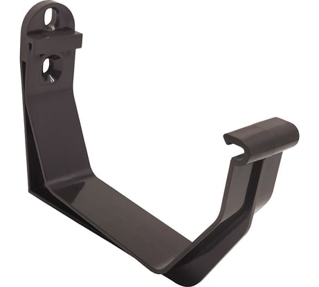 Кронштейн желоба IMPLAST ПВХ 110мм U110/67, коричневый, 3 шт. UBB-3