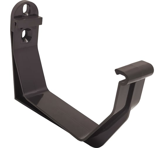 Кронштейн желоба IMPLAST ПВХ 110мм U110/67, коричневый, 3 шт. UBB-3