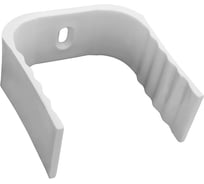 Хомут (кронштейн) трубы IMPLAST ПВХ 67мм U110/67, белый, 3 шт. TCW-3