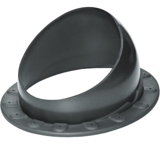 Элемент проходной KROVENT Base-VT Seam 125/150 черный 098201