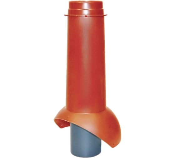 Выход канализации KROVENT Pipe-VT 110 ИЗ красный 097560
