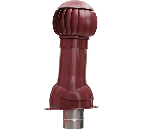 Комплект ERA RRTV D160 для фальцевой и битумной кровли пластик Crimson RRTV+S 160 Crimson