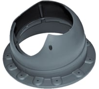 Элемент проходной KROVENT Base-VT Seam 110 серый 098198