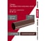 Комплект труб ПВХ Grand Line GL 1.5м, шоколадная, RAL 8017 744451 2