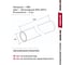 Комплект труб ПВХ Grand Line GL 1.5м, шоколадная, RAL 8017 744451 4