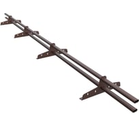 Снегозадержатель трубчатый овальный МЕТАЛЛИК и КО 3000 (RAL 8017) п/о О0000129855