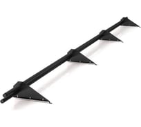 Снегозадержатель трубчатый универсальный МЕТАЛЛИК и КО ЭКОНОМ 25x3000 (RAL 7024) п/о О0000106994