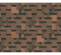 Гибкая черепица DOCKE PIE EURASIA/ЛАБИРИНТ/ Светло-коричневый ZRKP-1172