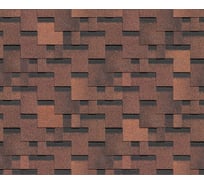 Гибкая черепица DOCKE PIE PREMIUM/ГЕНУЯ/ Кофе ZRSE-1078