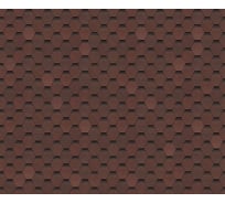 Гибкая черепица DOCKE PIE PREMIUM/ШЕФФИЛД/ Зрелый каштан ZRSF-1175