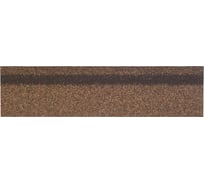 Гибкая коньково-карнизная черепица Технониколь светло-коричневый TN561491