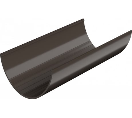 Желоб Технониколь (ПВХ; темно-коричневый; глянец; 3 м; 1 шт) TN683362